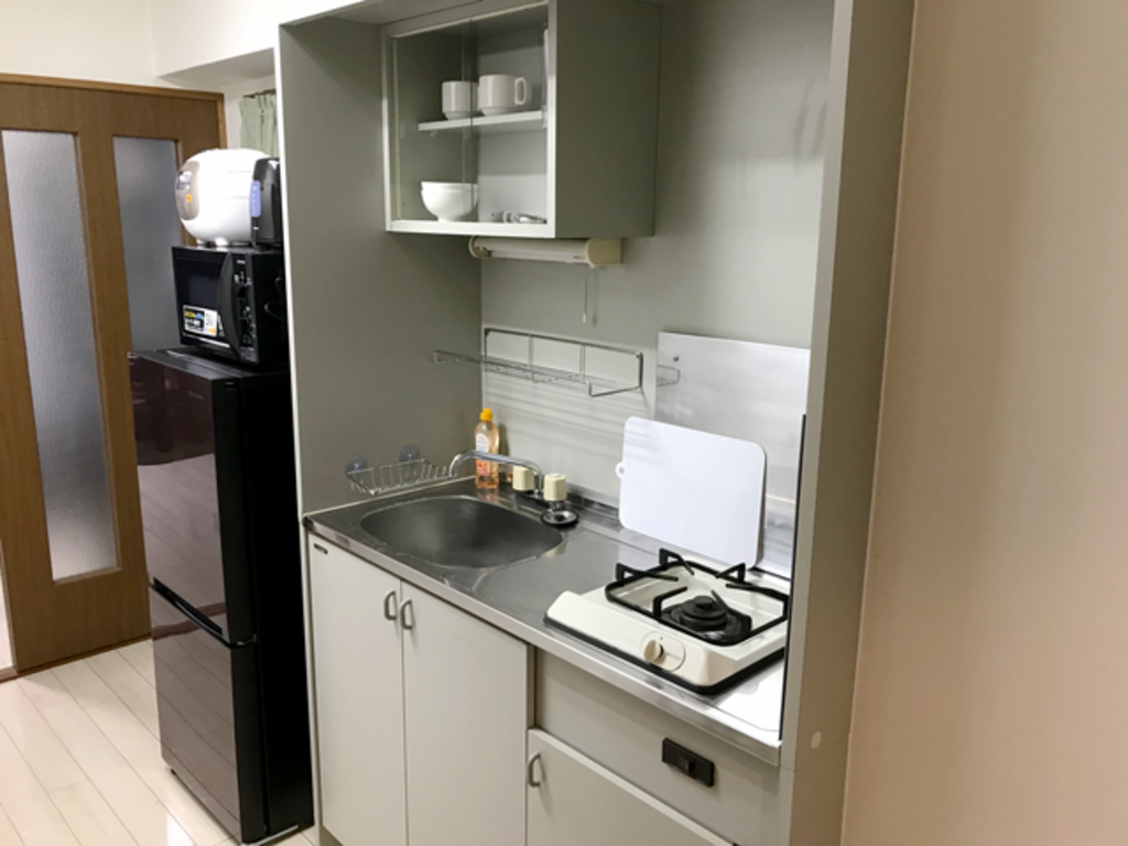 エールマンスリー東白島 壱番館 1K キッチン エールマンスリー東白島 壱番館 1K キッチン