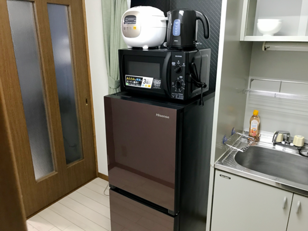 エールマンスリー東白島 壱番館 1K キッチン エールマンスリー東白島 壱番館 1K キッチン