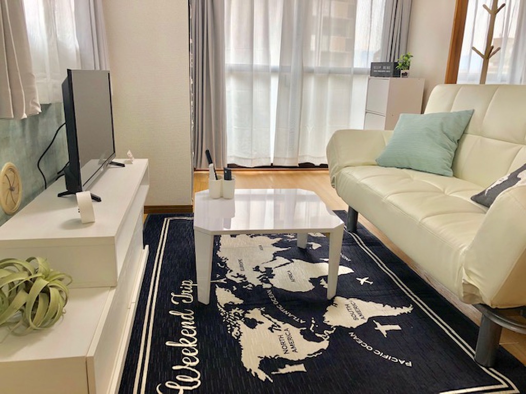 エールマンスリー段原 壱番館 2LDK 居室・リビング