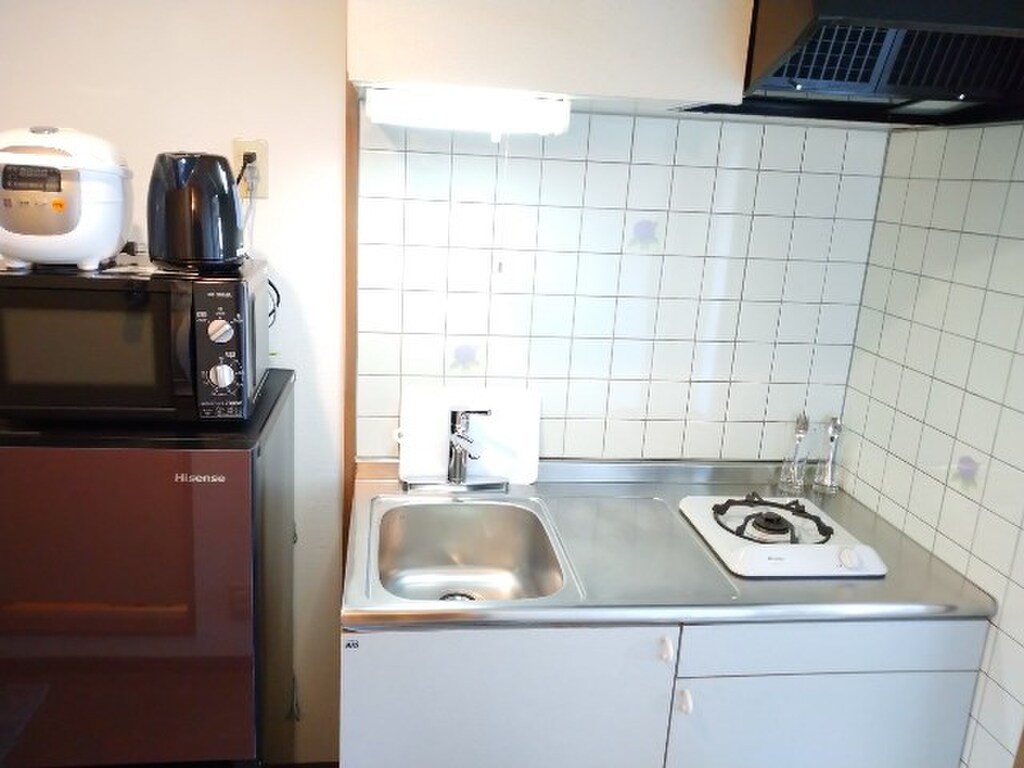 エールマンスリー新白島駅 1K キッチン