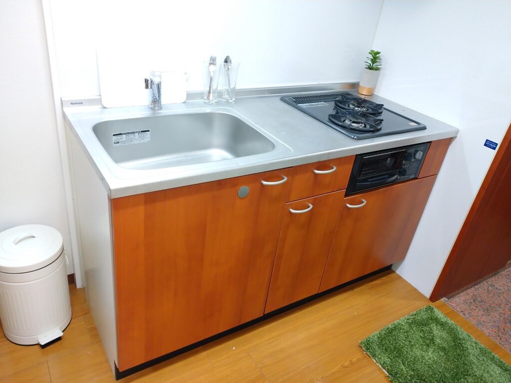 エールマンスリーマツダスタジアム前 1K キッチン