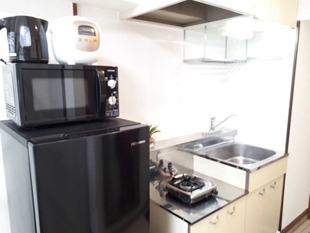 エールマンスリー舟入 1R キッチン