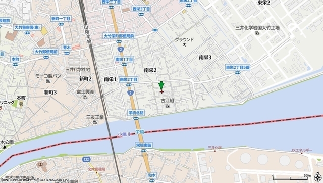 エールマンスリー大竹 壱番館 1K 外観