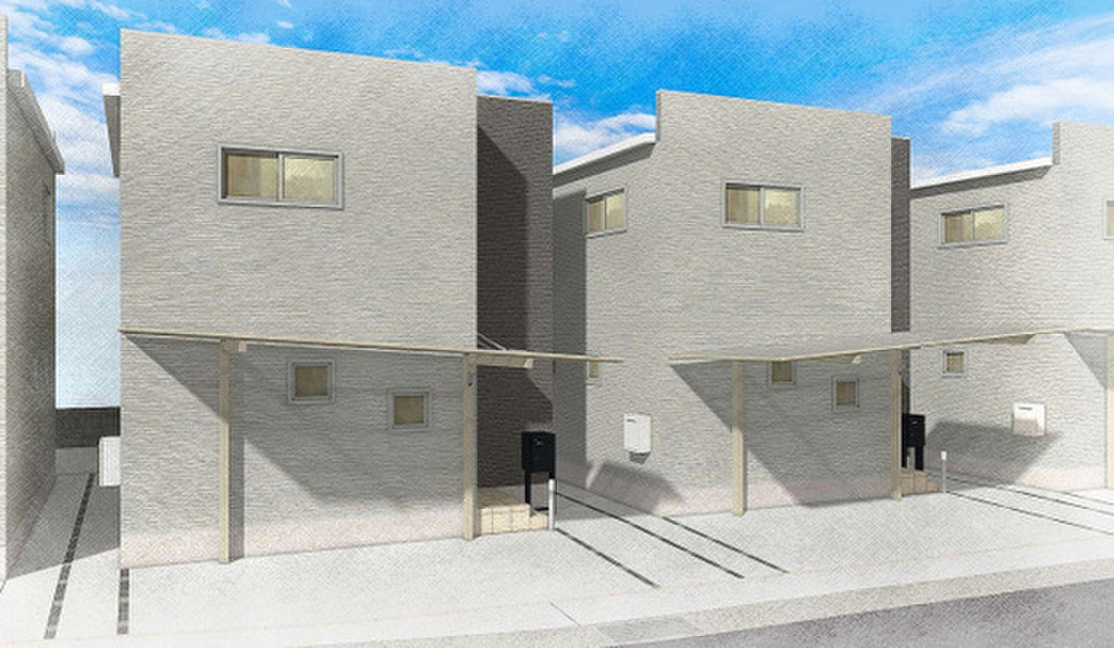 安芸区船越にファミリー向けの新築もうすぐ完成します！！！